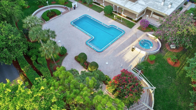 2070 Homewood Blvd Unit 1115, Delray Beach, FL 33445 - view of subject property with a pool area