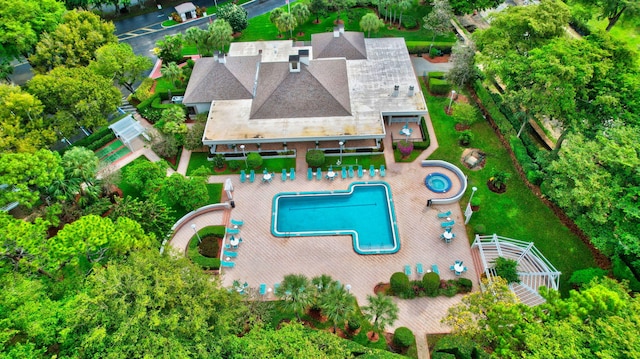 2070 Homewood Blvd Unit 1115, Delray Beach, FL 33445 - view of subject property featuring a pool