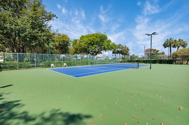 2070 Homewood Blvd Unit 1115, Delray Beach, FL 33445 - view of tennis court featuring fence