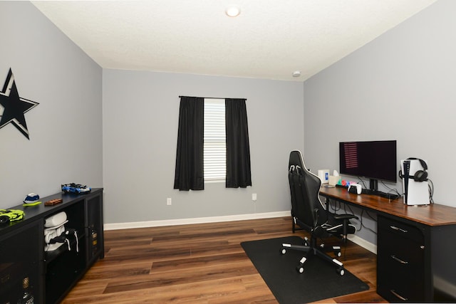 567 SW Paar Dr, Port Saint Lucie, FL 34953 - office with wood finished floors and baseboards
