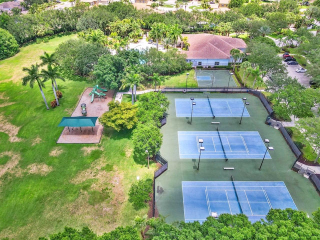 bird's eye view