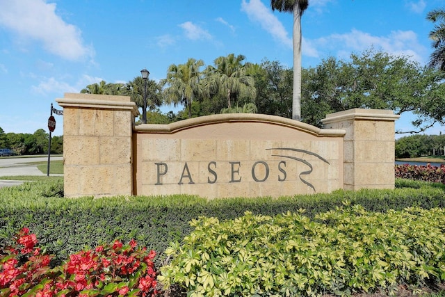 127 Via Castilla, Jupiter, FL 33458 - view of community sign