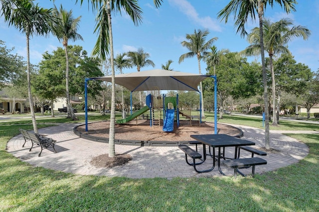 127 Via Castilla, Jupiter, FL 33458 - community playground featuring a yard