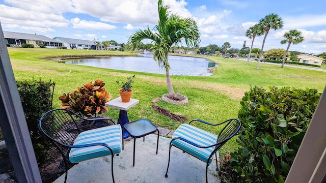3477 Christopher St Unit 3477, West Palm Beach, FL 33417 - view of grassy yard featuring a water view