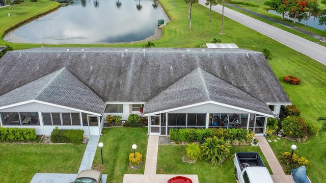 3477 Christopher St Unit 3477, West Palm Beach, FL 33417 - view from above of property featuring a nearby body of water