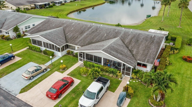 3477 Christopher St Unit 3477, West Palm Beach, FL 33417 - aerial view of property and surrounding area featuring a large body of water