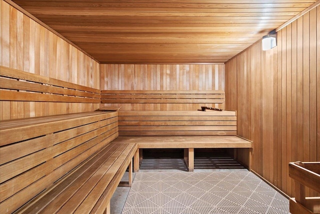 3477 Christopher St Unit 3477, West Palm Beach, FL 33417 - sauna / steam room with wood ceiling and wood walls