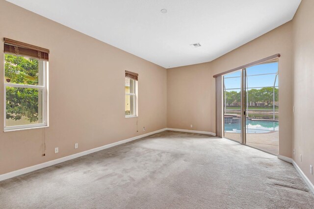 3588 Turtle Island Ct, West Palm Beach, FL 33411 - empty room with carpet floors and baseboards