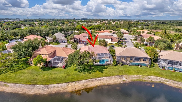 3588 Turtle Island Ct, West Palm Beach, FL 33411 - aerial view of residential area with a nearby body of water