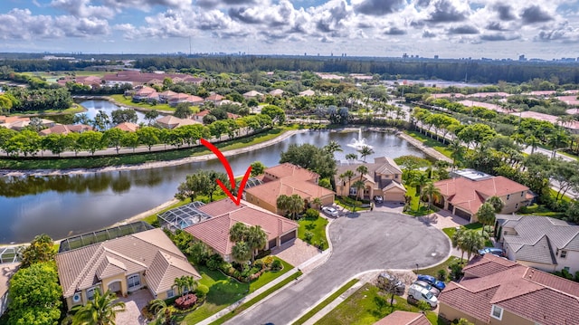 3588 Turtle Island Ct, West Palm Beach, FL 33411 - aerial perspective of suburban area featuring a large body of water