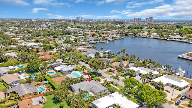 765 Lagoon Dr, North Palm Beach, FL 33408 - view of urban area with a large body of water and nearby suburban area
