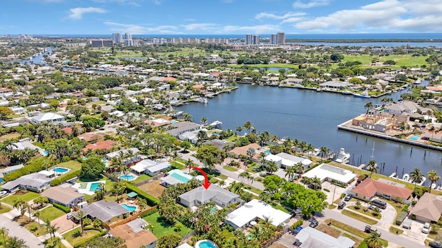 765 Lagoon Dr, North Palm Beach, FL 33408 - view of urban area with a nearby body of water and nearby suburban area