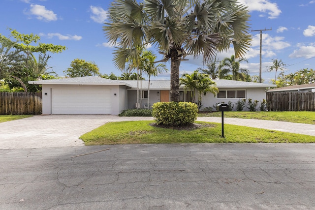 2602 SW 8th St, Boynton Beach, FL 33435 - view of front of property featuring driveway, a garage, and stucco siding