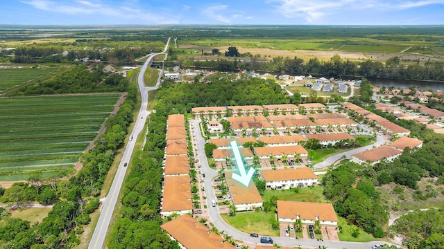 aerial view of property and surrounding area