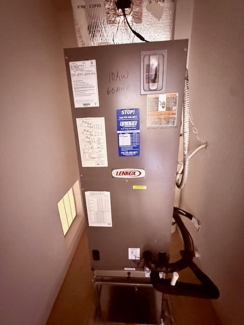 utilities with heating unit