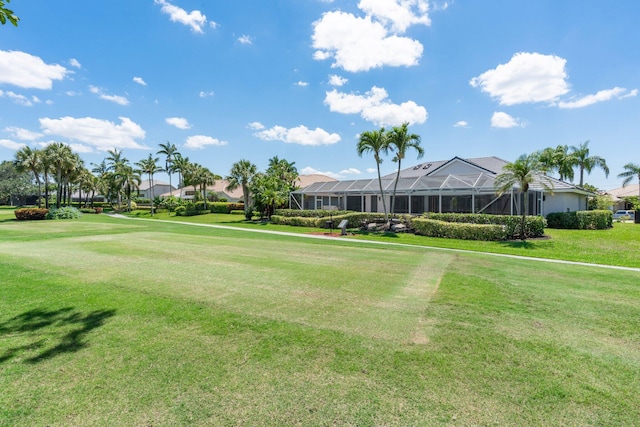17726 Litten Dr, Boca Raton, FL 33498 - view of property's community featuring a lawn, a residential view, and golf course view