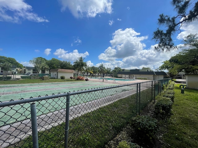 4269 NW 89th Ave Unit 106, Coral Springs, FL 33065 - view of swimming pool with fence