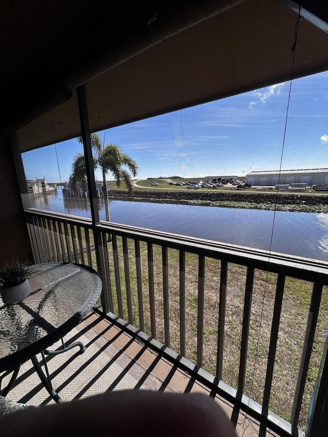 500 N Francisco St Unit 211, Clewiston, FL 33440 - balcony with a water view