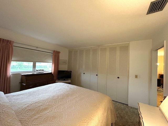 bedroom with a closet