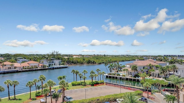 4740 S Ocean Blvd Unit 710, Highland Beach, FL 33487 - water view featuring nearby suburban area