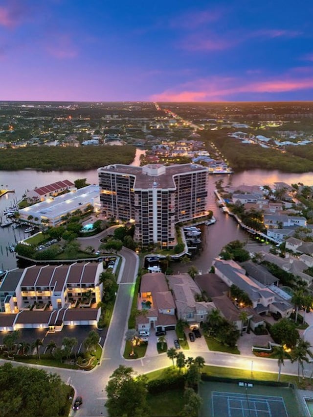 4740 S Ocean Blvd Unit 710, Highland Beach, FL 33487 - view of property location with a large body of water and nearby suburban area