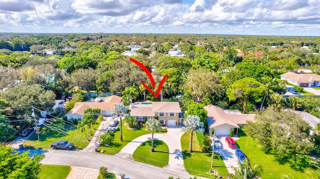 14109 Leeward Way, Palm Beach Gardens, FL 33410 - aerial perspective of suburban area