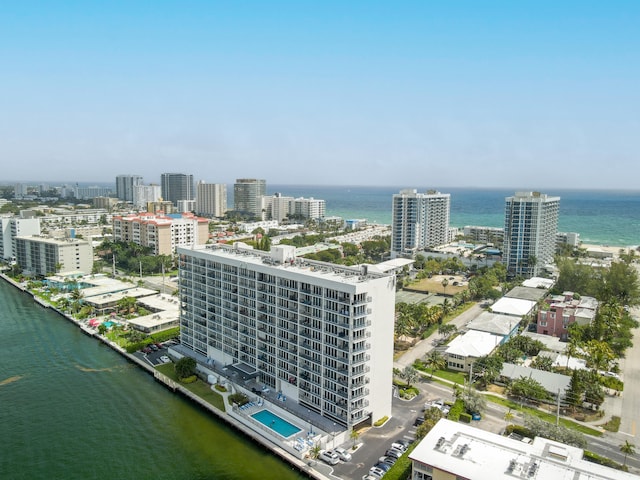 521 N Riverside Dr Unit 801, Pompano Beach, FL 33062 - view of urban area with a nearby body of water
