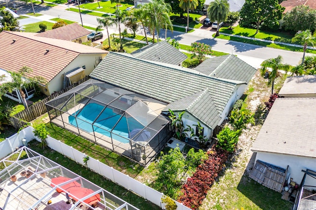21212 Escondido Way, Boca Raton, FL 33433 - aerial view of residential area featuring a pool area