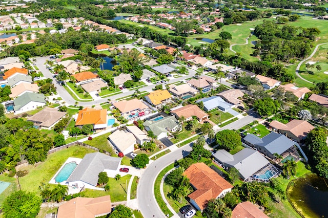 21212 Escondido Way, Boca Raton, FL 33433 - aerial perspective of suburban area with a nearby body of water and a local golf course