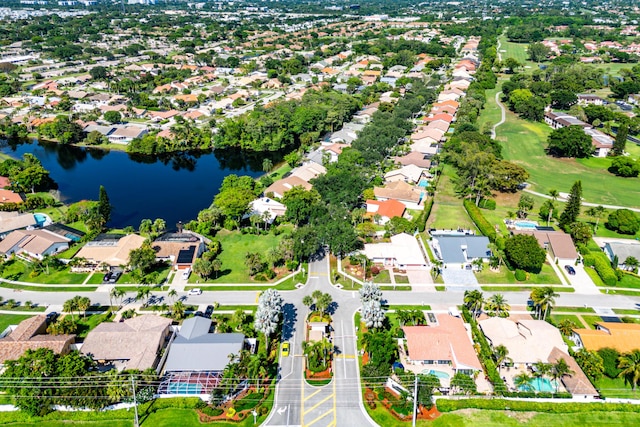21212 Escondido Way, Boca Raton, FL 33433 - aerial view of residential area featuring a nearby body of water