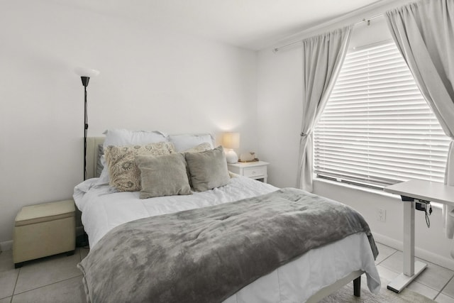 116 Sherwood Cir Unit 7A, Jupiter, FL 33458 - bedroom with light tile patterned flooring