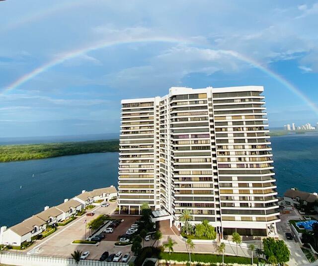 view of property featuring a water view