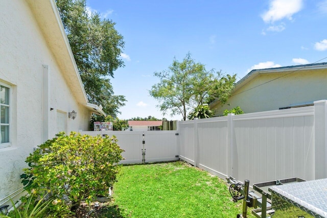 639 Mallard Dr, Delray Beach, FL 33444 - view of yard with a gate