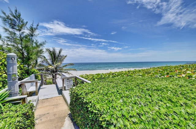 2121 N Ocean Blvd Unit 1203W, Boca Raton, FL 33431 - water view with local beach