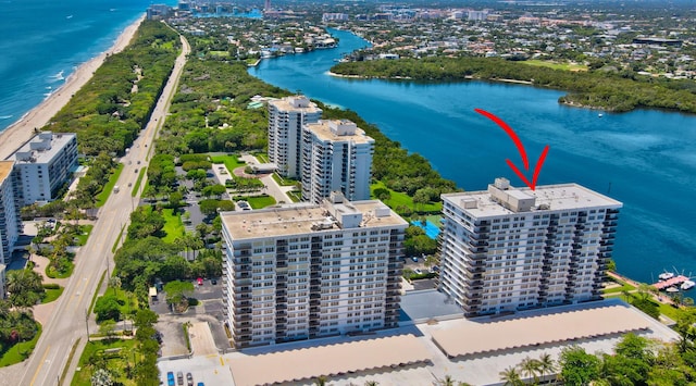 2121 N Ocean Blvd Unit 1203W, Boca Raton, FL 33431 - view of urban area featuring expansive coastline