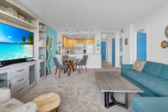 2121 N Ocean Blvd Unit 1203W, Boca Raton, FL 33431 - living area featuring light carpet