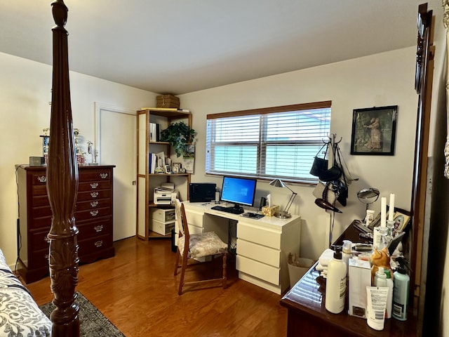 728 Ridge Rd Unit 35, Lantana, FL 33462 - office with dark wood-type flooring