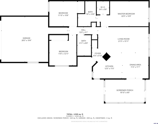 1265 Pine Sage Cir, West Palm Beach, FL 33409 - view of home floor plan