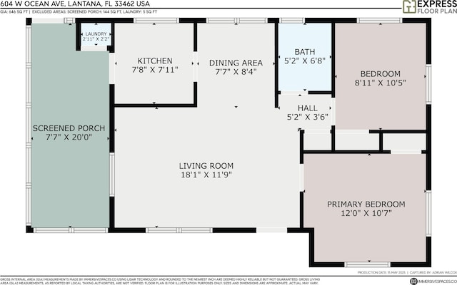 604 W Ocean Ave, Lantana, FL 33462 - home floor plan