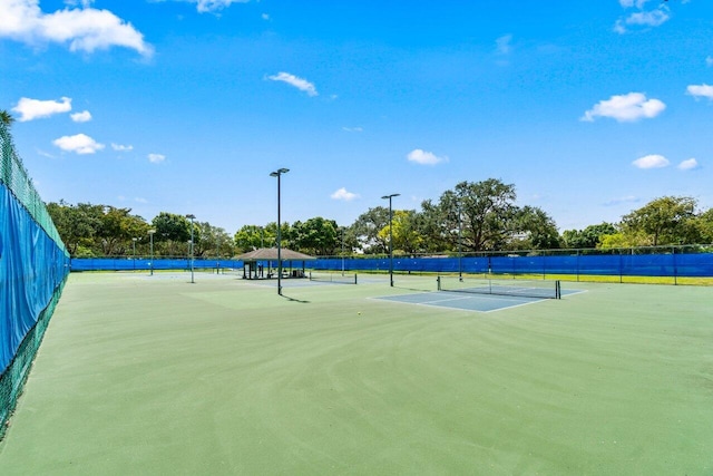 10535 Ladypalm Ln Unit B, Boca Raton, FL 33498 - view of tennis court featuring fence