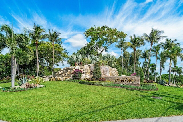 10535 Ladypalm Ln Unit B, Boca Raton, FL 33498 - community / neighborhood sign featuring a yard