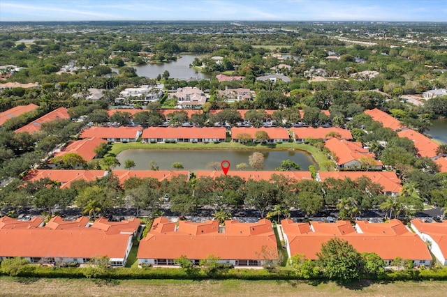 8237 Via Di Veneto, Boca Raton, FL 33496 - aerial perspective of suburban area featuring a nearby body of water