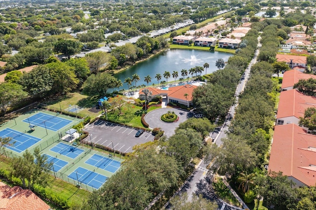 8237 Via Di Veneto, Boca Raton, FL 33496 - aerial view of residential area with a large body of water