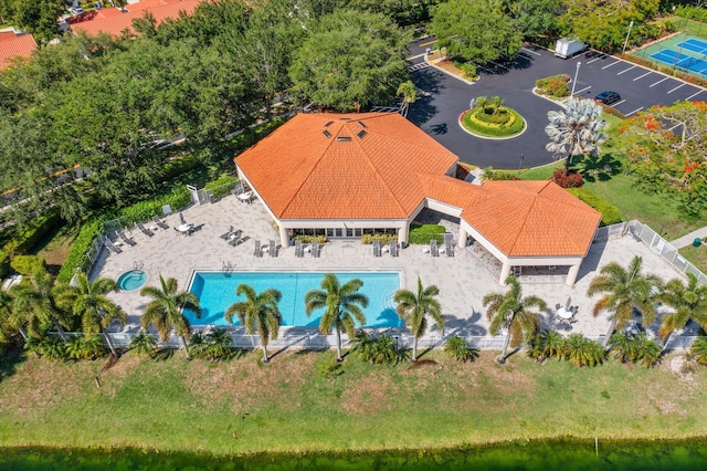 8237 Via Di Veneto, Boca Raton, FL 33496 - view of subject property with a pool area