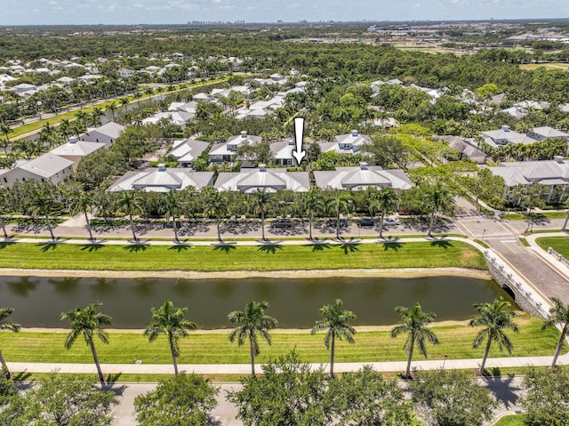 1330 S Jeaga Dr, Jupiter, FL 33458 - aerial view of residential area featuring a large body of water