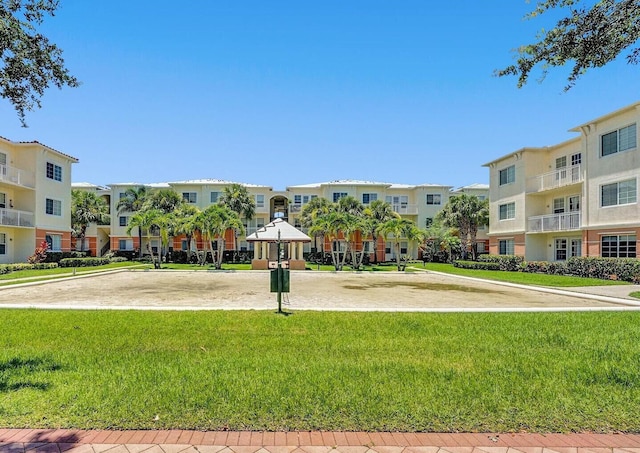 9857 Baywinds Dr Unit 9302, West Palm Beach, FL 33411 - surrounding community with a residential view, a lawn, and a gazebo