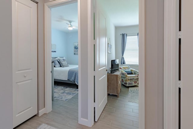 745 SE Bloomfield Rd, Port Saint Lucie, FL 34984 - hall featuring light wood-type flooring