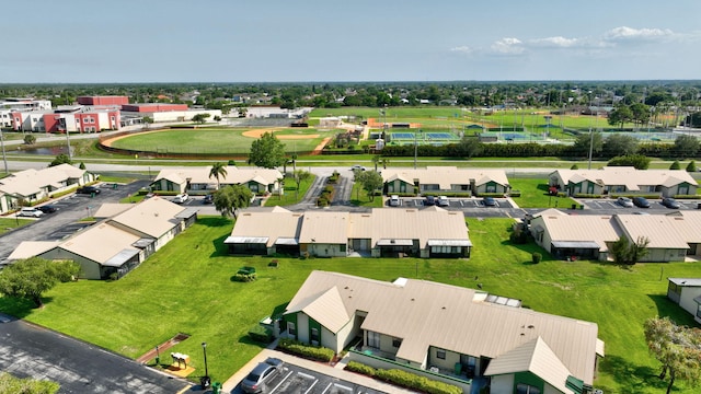 555 SW Sara Blvd, Port Saint Lucie, FL 34953 - aerial perspective of suburban area