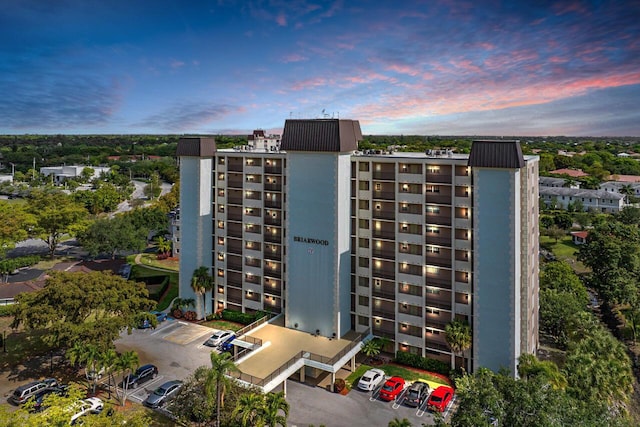 9101 W Sample Rd Unit 805, Coral Springs, FL 33065 - view of property at dusk