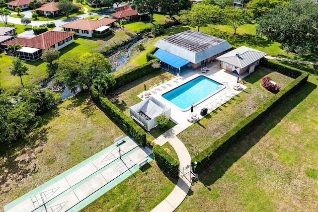 9101 W Sample Rd Unit 805, Coral Springs, FL 33065 - aerial view of a pool area